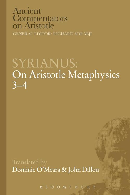 Produktbild: Syrianus: On Aristotle Metaphysics 3-4