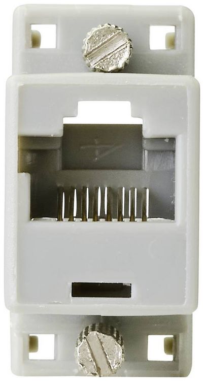 Produktbild: TRU COMPONENTS D-SUB Adapter D-SUB-Stecker 9pol. - RJ45-Buchse 1St.