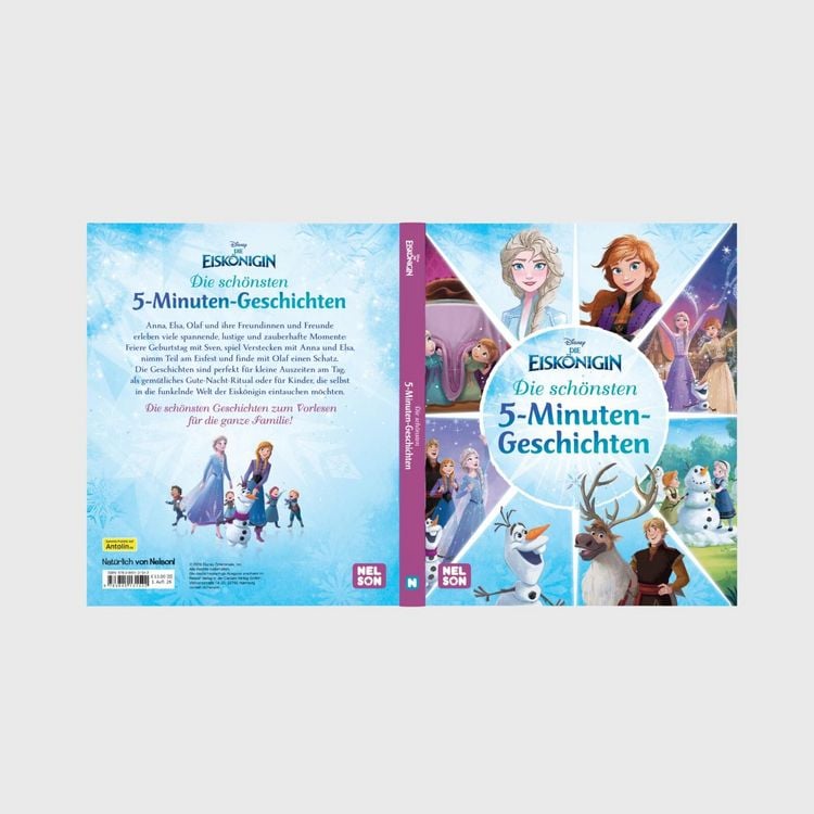 Produktbild: Disney Die Eisk&ouml;nigin: Die sch&ouml;nsten 5-Minuten-Geschichten