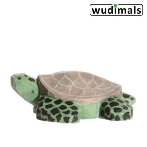 Produktbild: Wudimals A040806 - Schildkr&ouml;te, Turtle, handgeschnitzt aus Holz