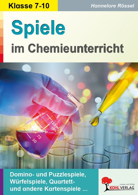 Produktbild: Spiele im Chemieunterricht