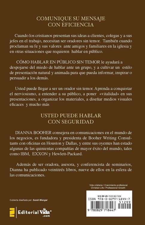 Produktbild: El C Mo Hablar En P Blico Sin Temor