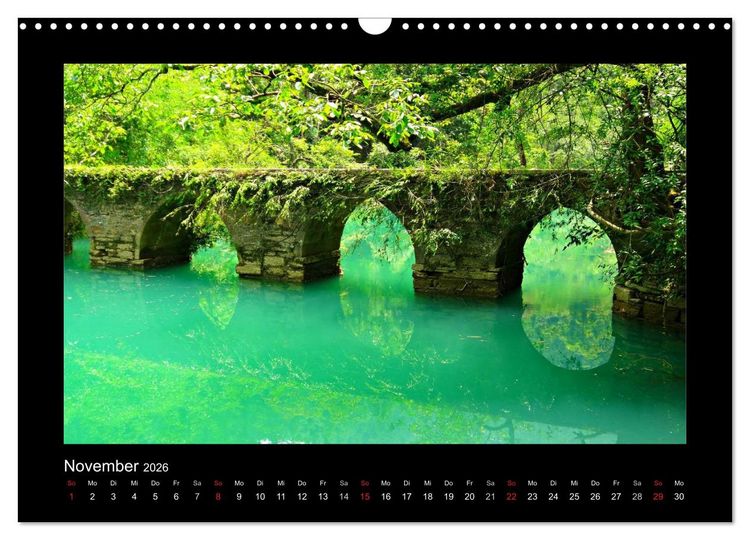 Produktbild: Br&uuml;cken weltweit (Wandkalender 2026 DIN A3 quer), CALVENDO Monatskalender