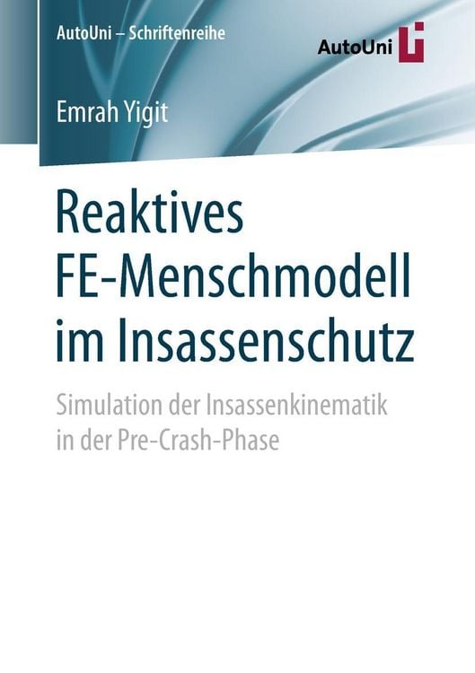 Produktbild: Reaktives FE-Menschmodell im Insassenschutz