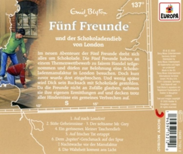Produktbild: 137/und der Schokoladendieb von London