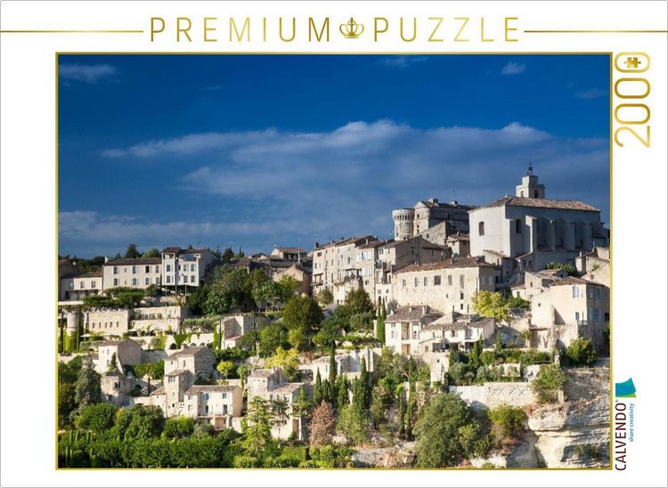 Produktbild: CALVENDO Puzzle Das Dorf Gordes, D&eacute;partement Vaucluse, Provence | 2000 Teile Lege-Gr&ouml;&szlig;e 90x67cm Foto-Puzzle f&uuml;r gl&uuml;ckliche Stunden