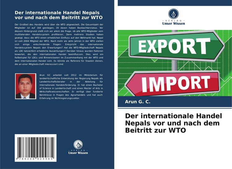 Produktbild: Der internationale Handel Nepals vor und nach dem Beitritt zur WTO