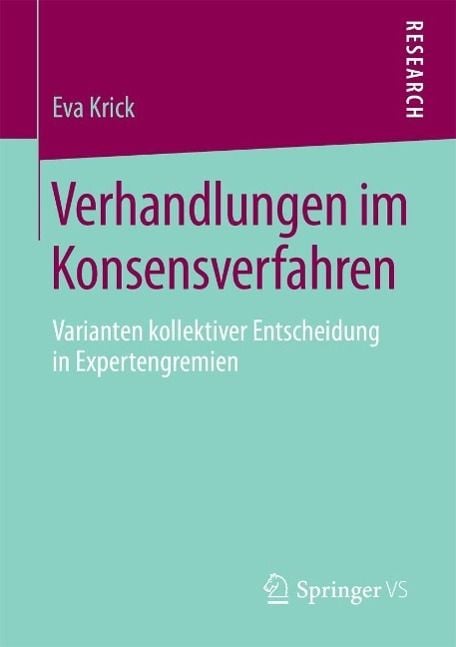 Produktbild: Verhandlungen im Konsensverfahren