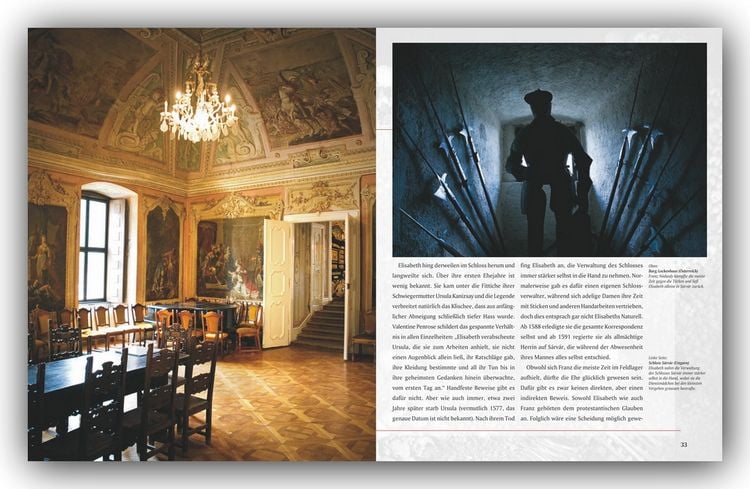 Produktbild: Die Geheimnisse der Blutgr&auml;fin Elisabeth B&aacute;thory - Ihr Leben mit Fotografien aus der Slowakai, &Ouml;sterreich und Ungarn - MYTHEN & LEGENDEN