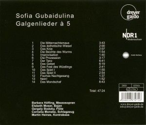 Produktbild: H&ouml;fling/Moser/Bodosky/Monske/Heinze: Galgenlieder A 5