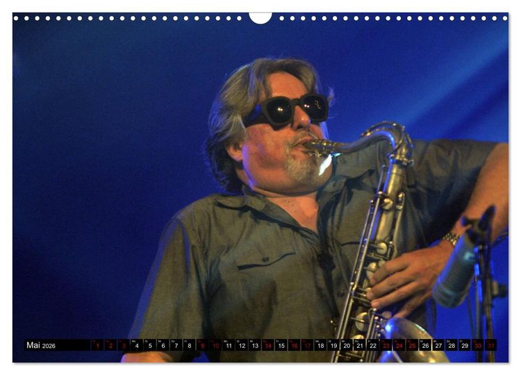 Produktbild: Jazz 2026 (Wandkalender 2026 DIN A3 quer), CALVENDO Monatskalender