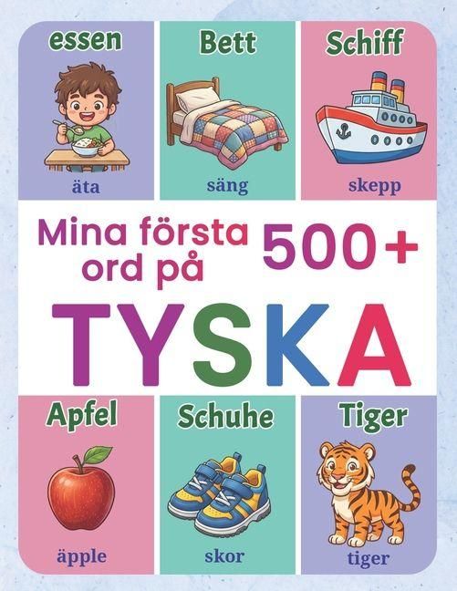 Produktbild: Mina f&ouml;rsta 500+ ord p&aring; tyska