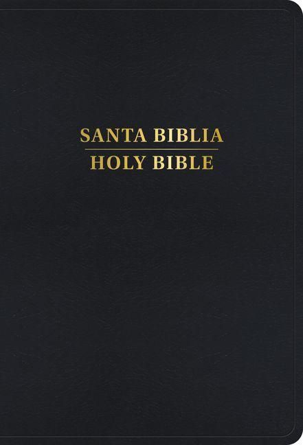 Produktbild: Rvr 1960/KJV Biblia Biling&uuml;e Letra Grande, Negro Imitaci&oacute;n Piel Con &Iacute;ndice (Edici&oacute;n 2024)