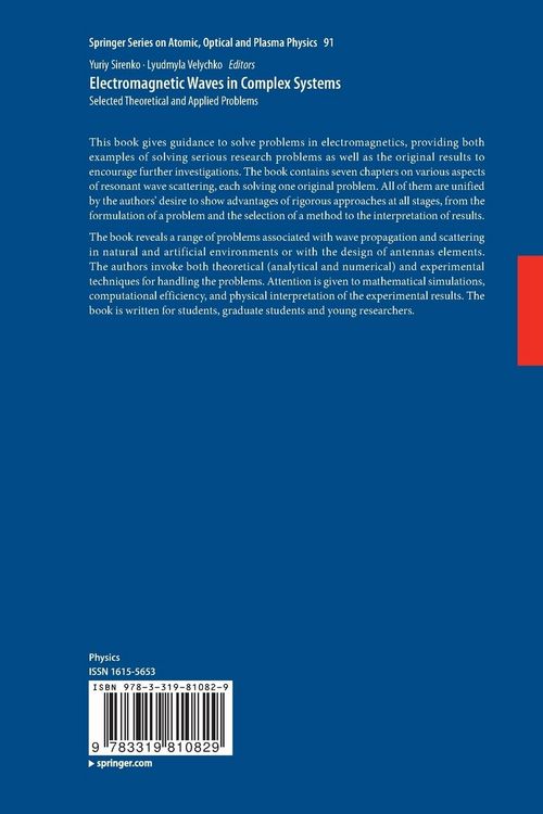 Produktbild: Electromagnetic Waves in Complex Systems