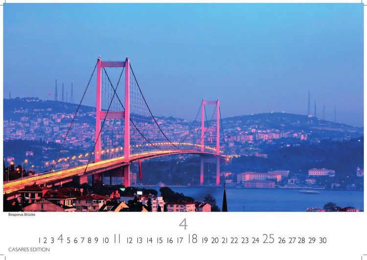Produktbild: Istanbul Kalender 2027 &ndash; Wandkalender | Fotokalender T&uuml;rkei Vorderer Orient 35x50cm Gro&szlig;format | . mit 12 faszinierenden Fotografien von Istanbul | Premium-Design |
