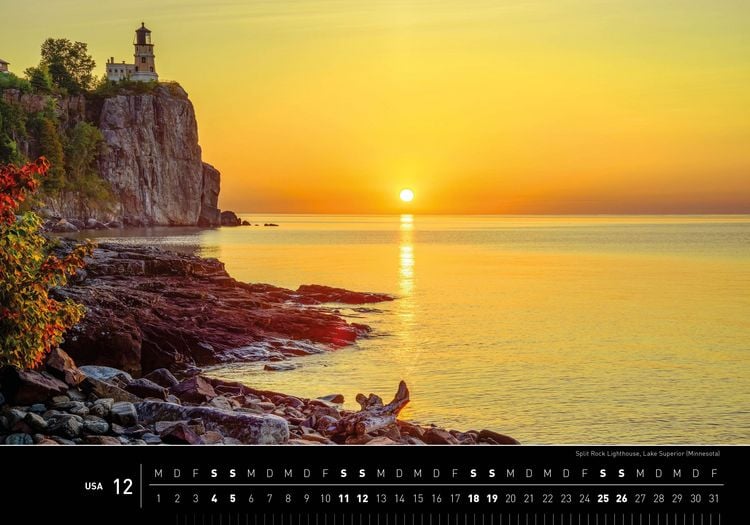 Produktbild: USA - Premiumkalender 2027