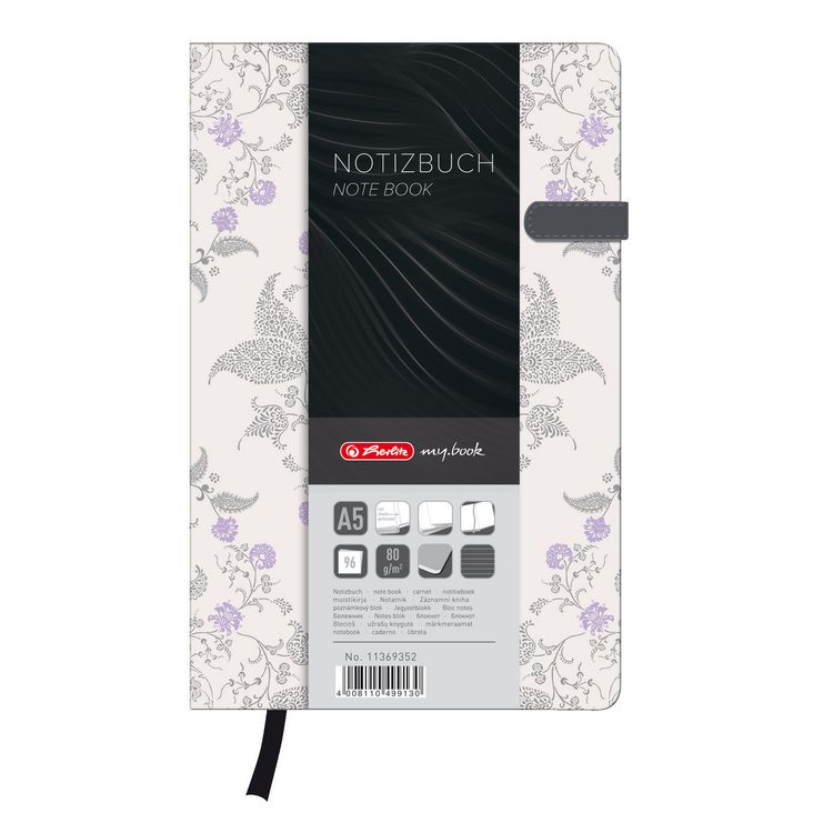 Produktbild: Herlitz Notizbuch my.book Lady A5, 96 Blatt liniert, Dream Garden