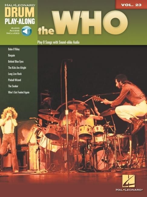 Produktbild: The Who Drum Play-Along Volume 23 Book/Online Audio