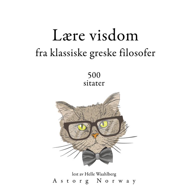Produktbild: L&aelig;re visdom fra klassiske greske filosofer 500 sitater