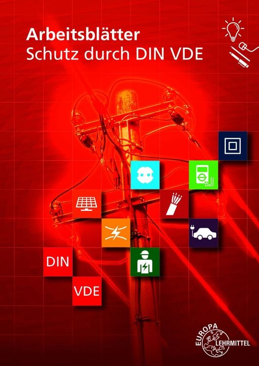 Produktbild: Arbeitsbl&auml;tter Schutz durch DIN VDE