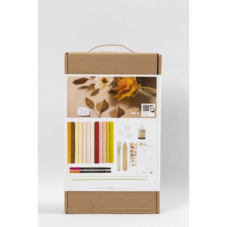 Produktbild: Creativ Company DIY Sets Krepppapier Kreativ Set Krepppapier, Blumenstrau&szlig;, Kreppanteil: 180%, 105 g, Kreativ Box