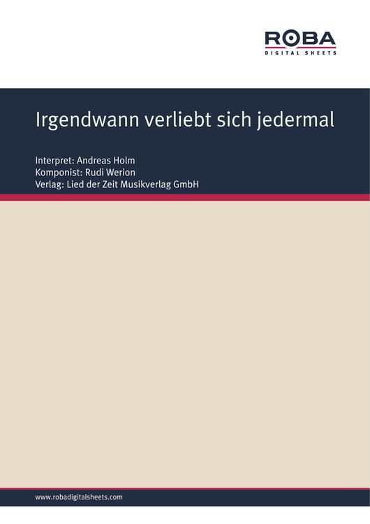 Produktbild: Irgendwann verliebt sich jedermal