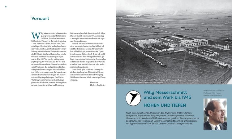 Produktbild: Das gro&szlig;e Messerschmitt Flugzeugbuch