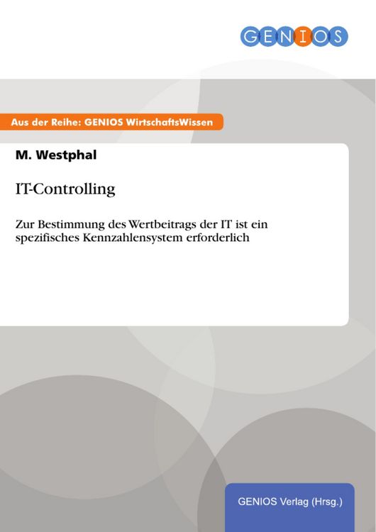Produktbild: IT-Controlling