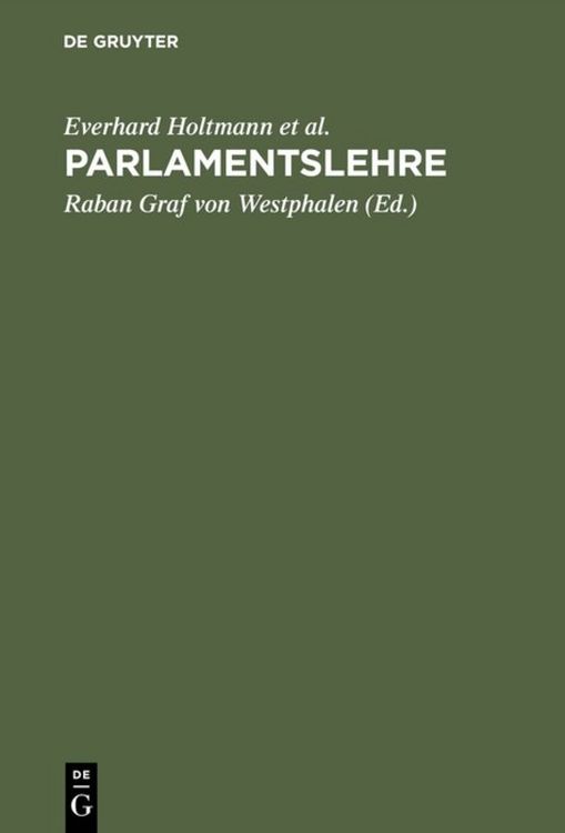 Produktbild: Parlamentslehre