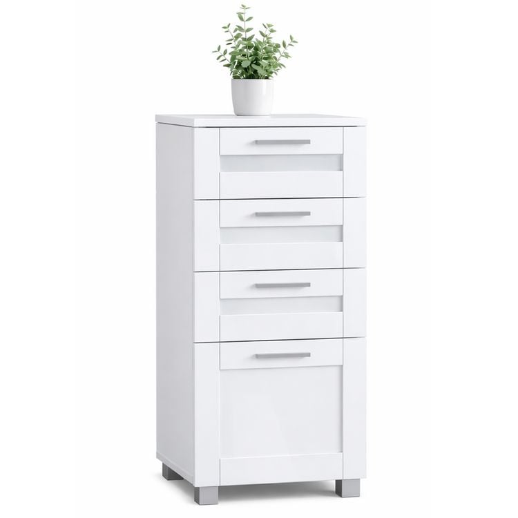 Produktbild: Midischrank Schubladen Nilari 76 x 38 x 28 cm