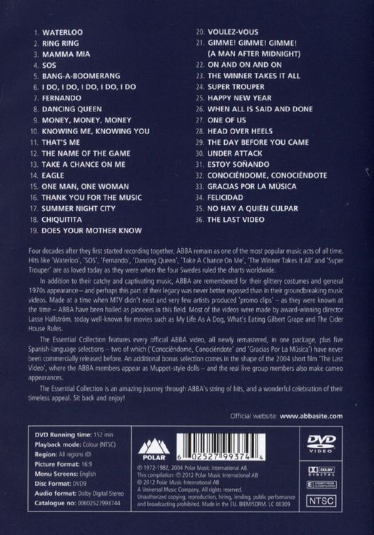 Produktbild: Abba - The Essential Collection