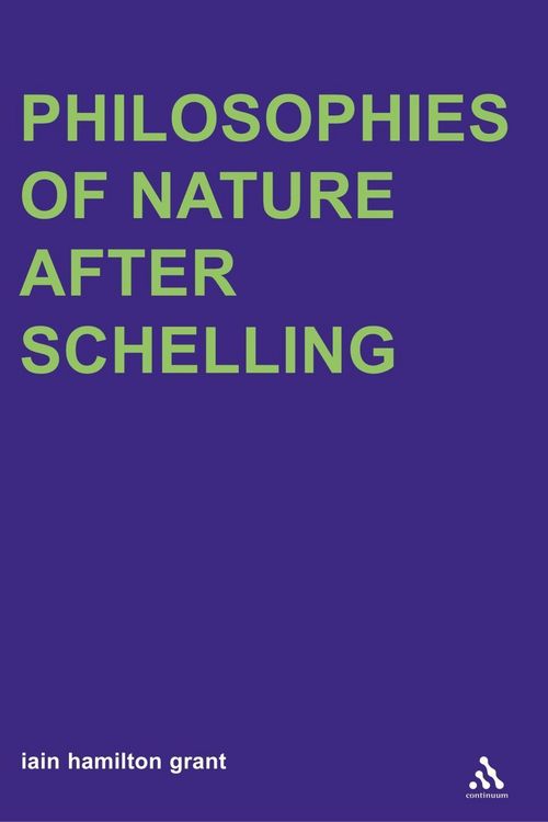 Produktbild: Philosophies of Nature after Schelling