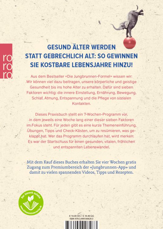 Produktbild: Die Jungbrunnen-Formel - Das Praxisbuch