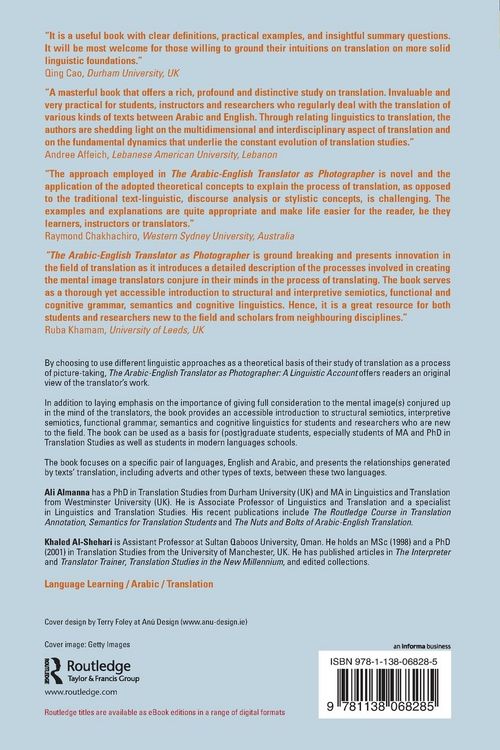 Produktbild: The Arabic-English Translator as Photographer