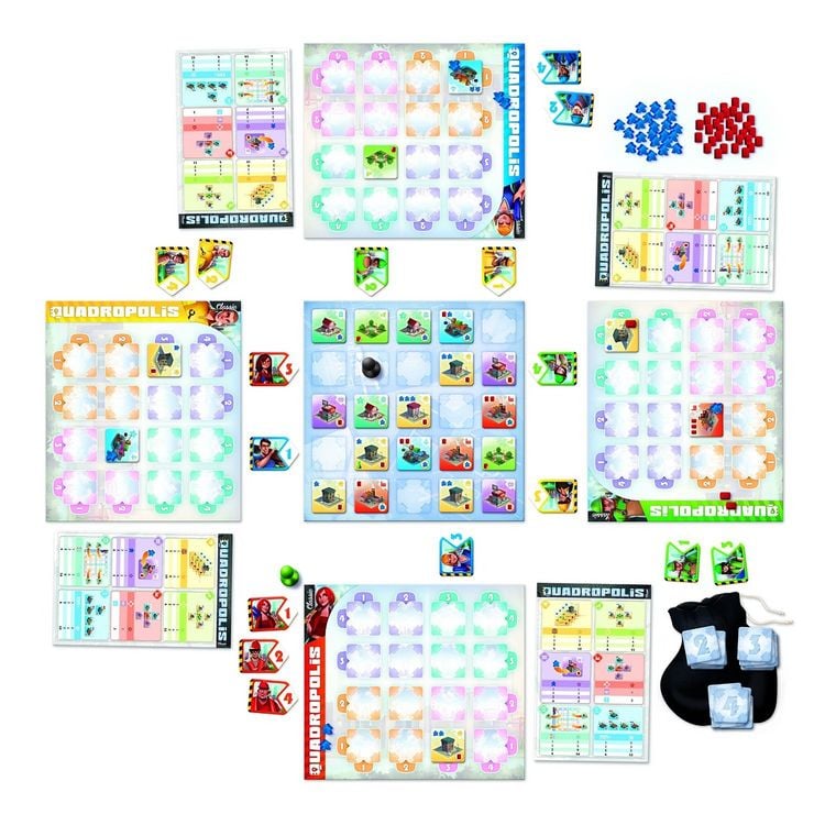 Produktbild: Quadropolis (Spiel)