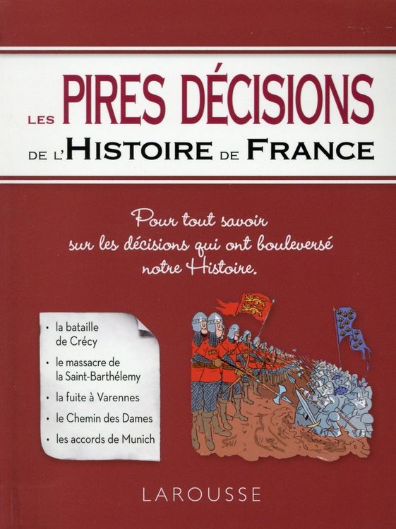 Produktbild: Les pires d&eacute;cisions de l'histoire de France