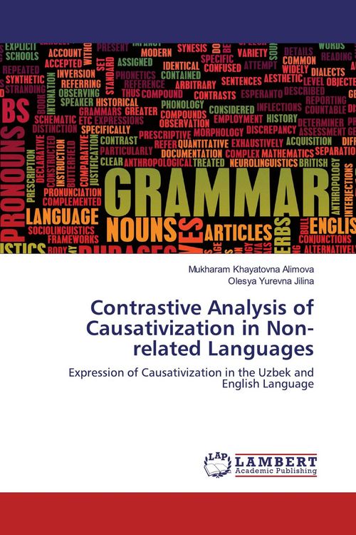Produktbild: Contrastive Analysis of Causativization in Non-related Languages