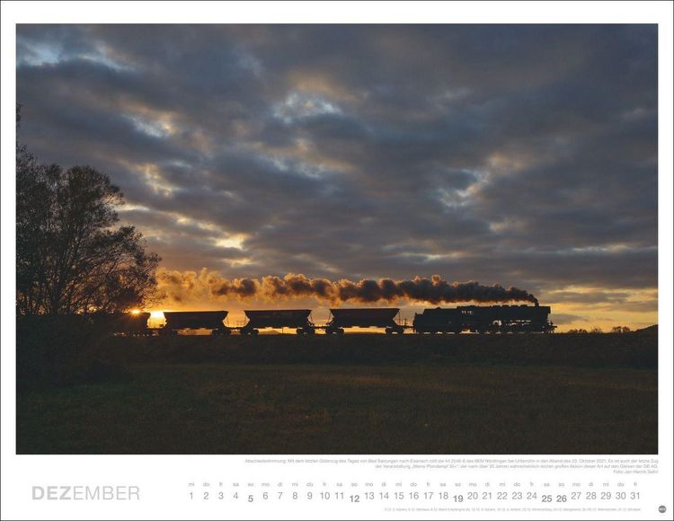 Produktbild: Eisenbahn-Romantik Posterkalender 2027