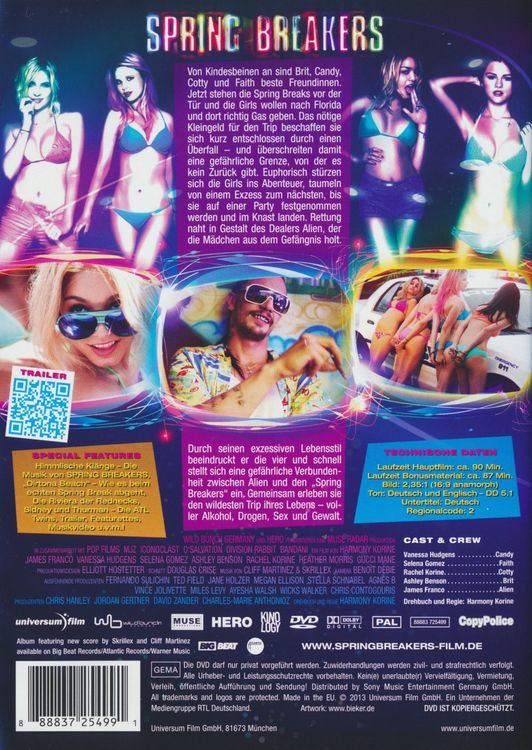 Produktbild: Spring Breakers