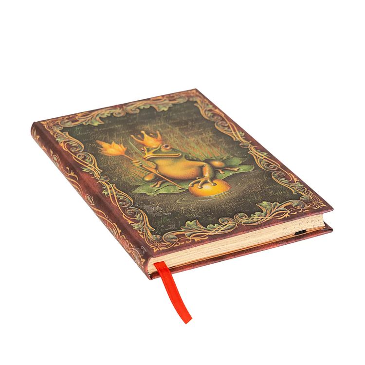Produktbild: Hardcover Notizbuch, Die Br&uuml;der Grimm, Froschk&ouml;nig, Midi, Unliniert