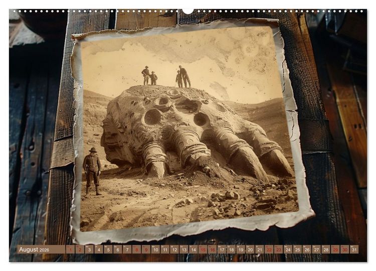 Produktbild: Verloren geglaubte Arch&auml;ologie (hochwertiger Premium Wandkalender 2026 DIN A2 quer), Kunstdruck in Hochglanz