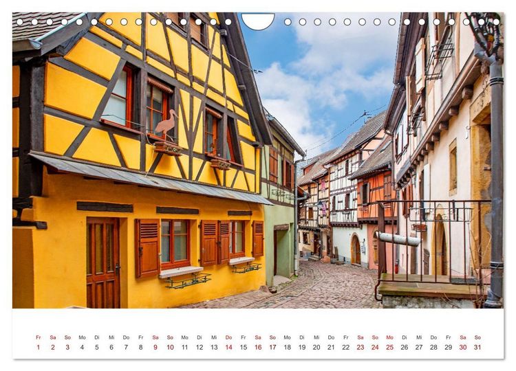 Produktbild: Eguisheim - M&auml;rchendorf im Elsass (Wandkalender 2026 DIN A4 quer), CALVENDO Monatskalender