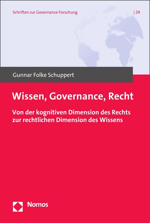 Produktbild: Wissen, Governance, Recht.