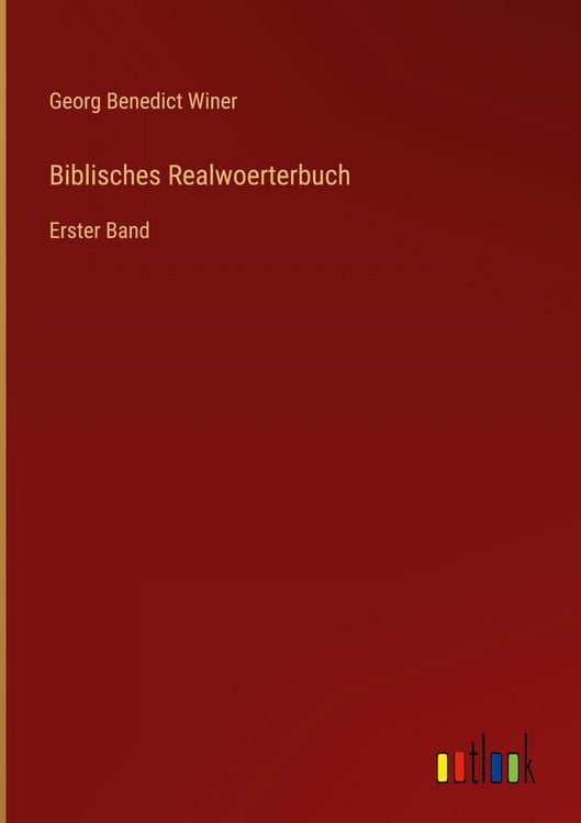 Produktbild: Biblisches Realwoerterbuch