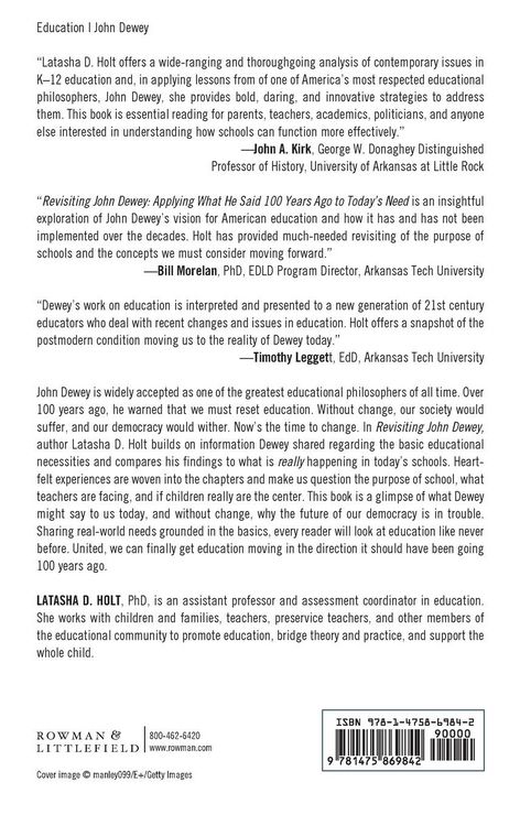 Produktbild: Revisiting John Dewey