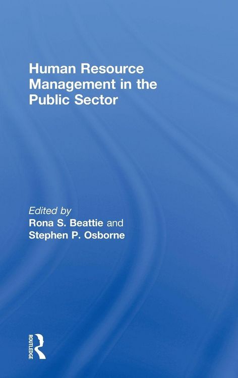 Produktbild: Human Resource Management in the Public Sector