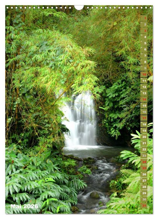 Produktbild: Aloha - Wasser auf Hawaii (Wandkalender 2026 DIN A3 hoch), CALVENDO Monatskalender