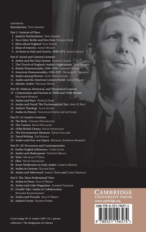 Produktbild: W. H. Auden in Context