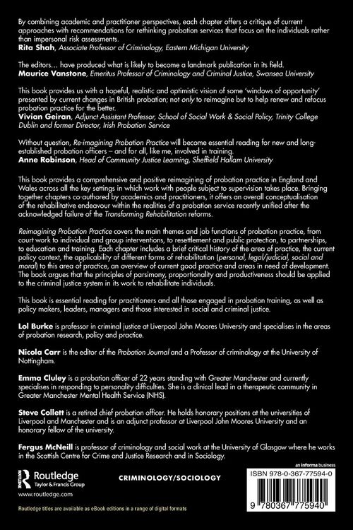Produktbild: Reimagining Probation Practice