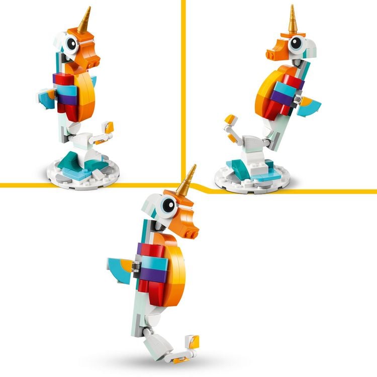 Produktbild: LEGO Creator 3in1 31140 Magisches Einhorn, Spielzeug mit Tierfiguren